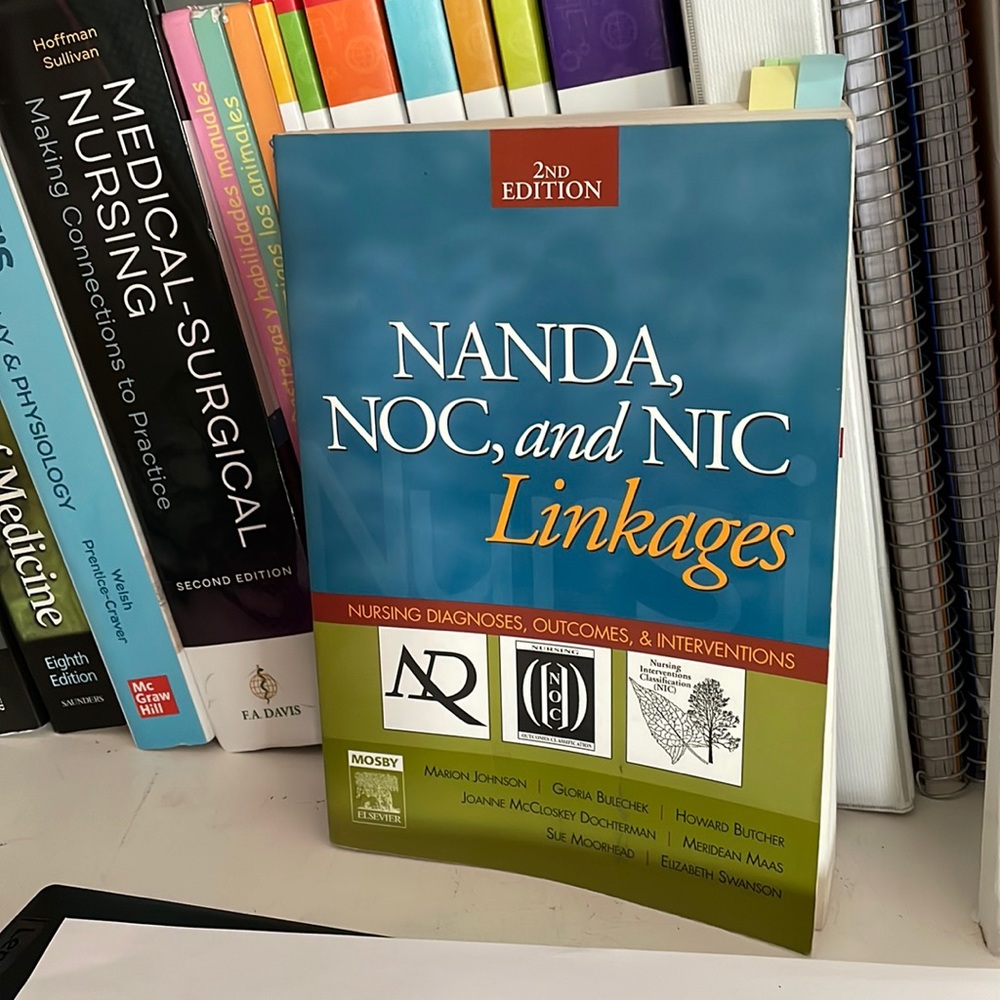 NANDA, NOC. & NIC, Linkages, 2nd edition.